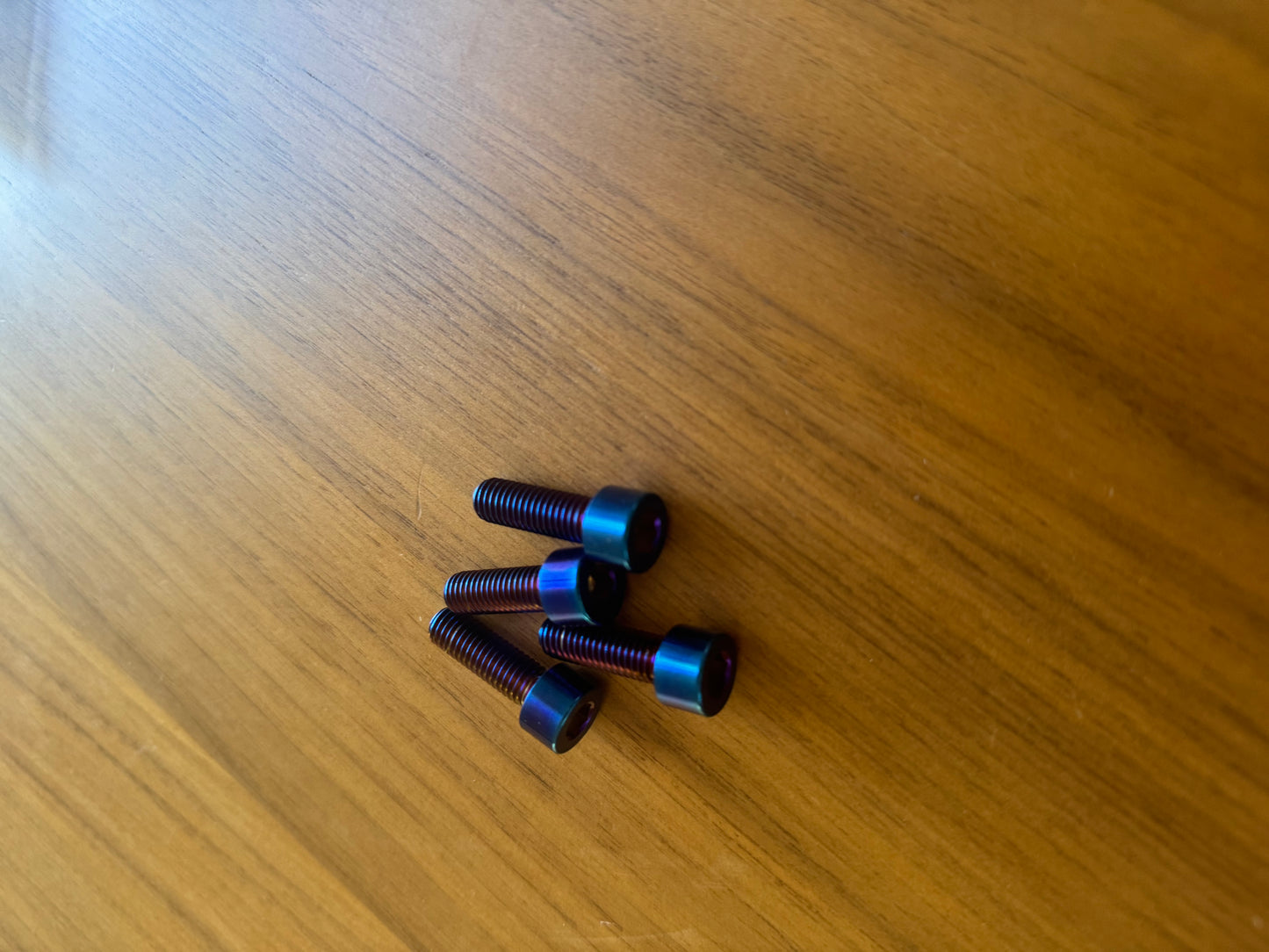 Ultra Bee hand brake titanium bolts