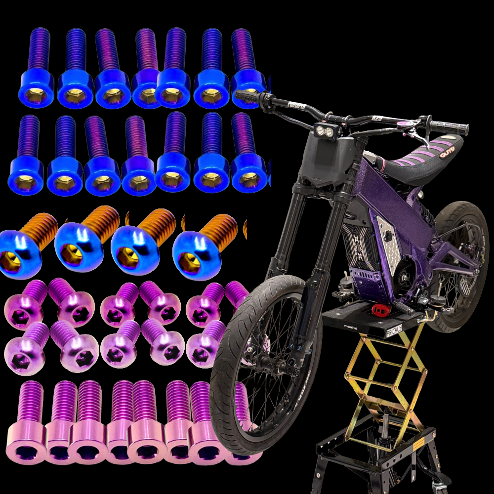 Talaria XXX Titanium Bolt Kit (Ships Next Business Day)