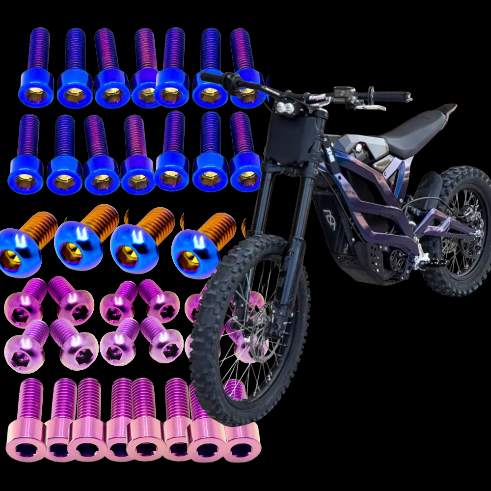 Falcon Bike Titanium Bolt Kit (Ships Next Business Day)