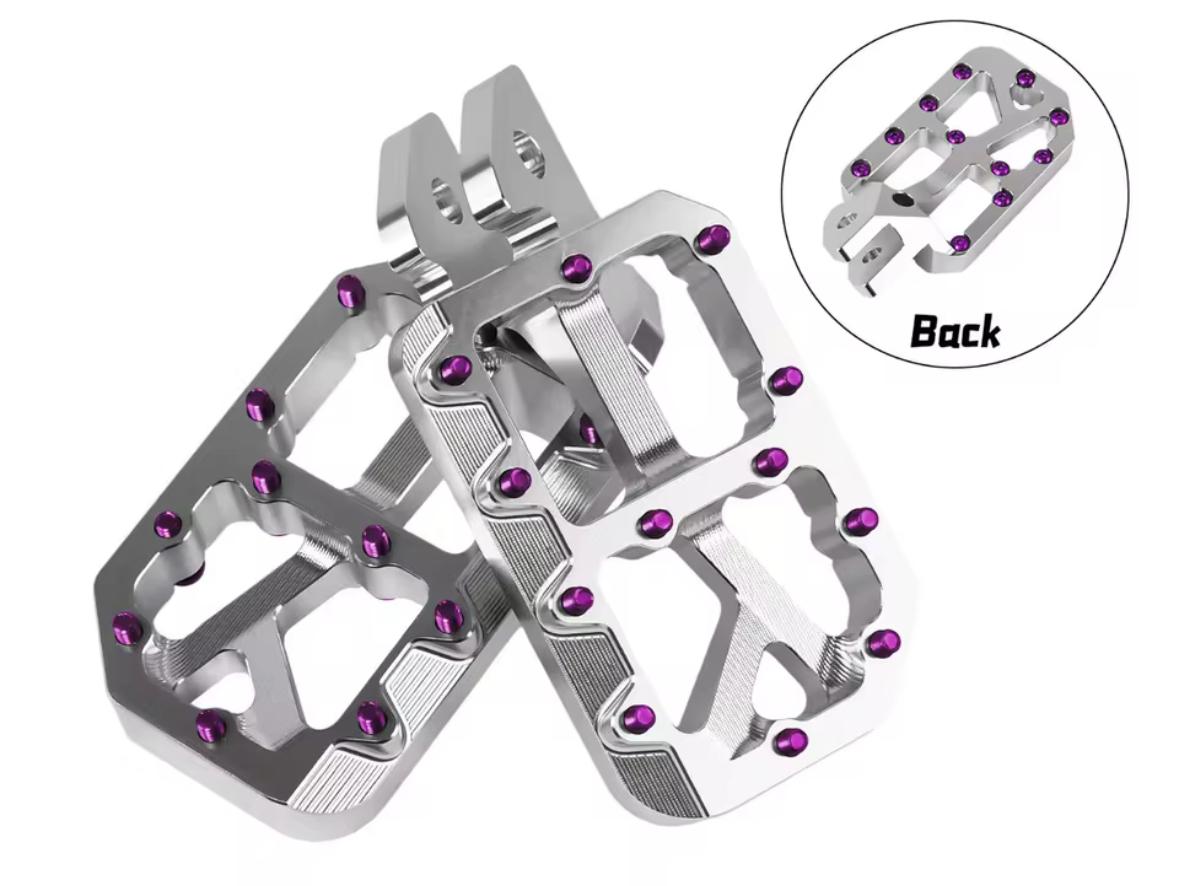 Sliver Foot Pegs