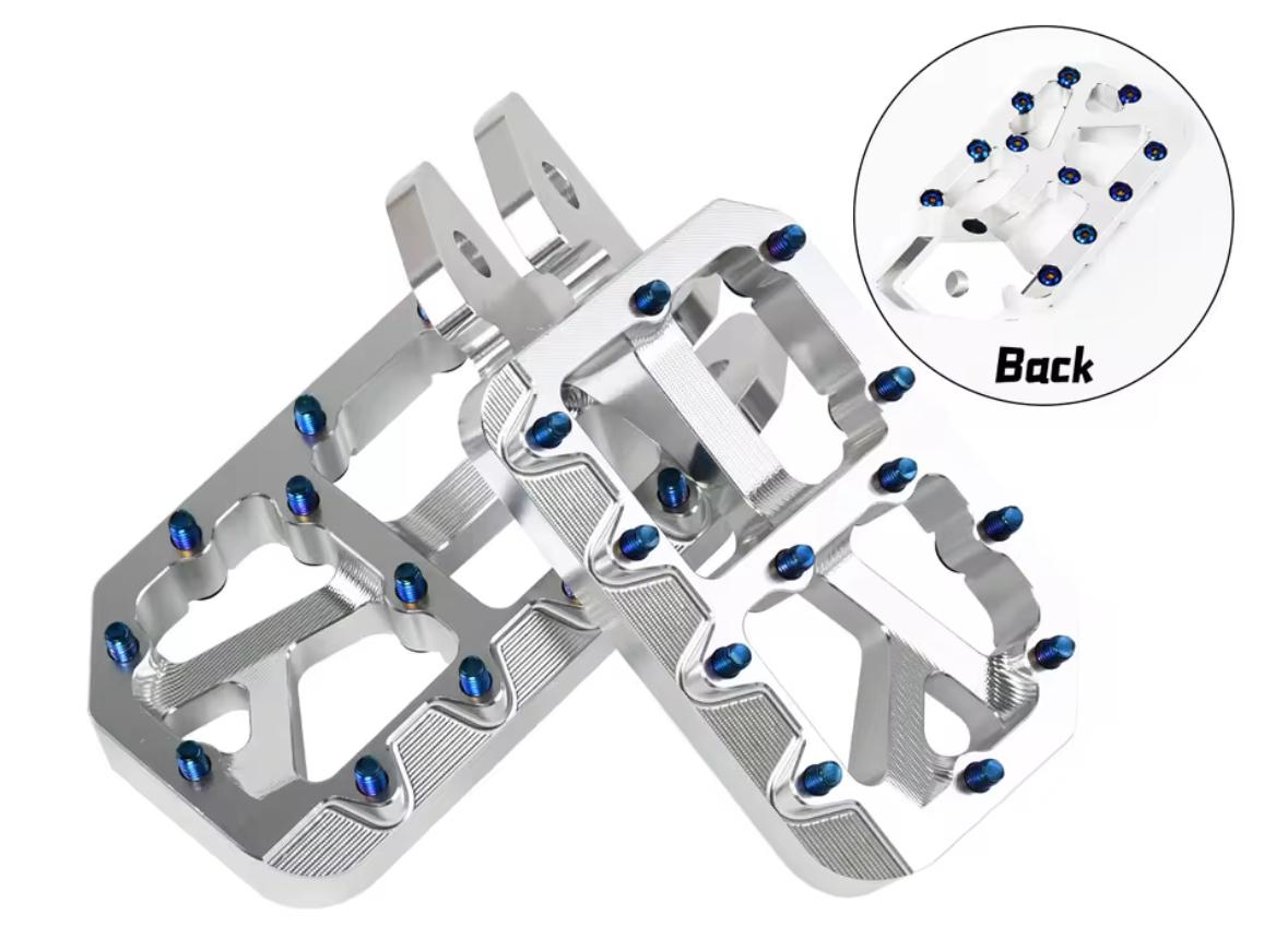 Sliver Foot Pegs
