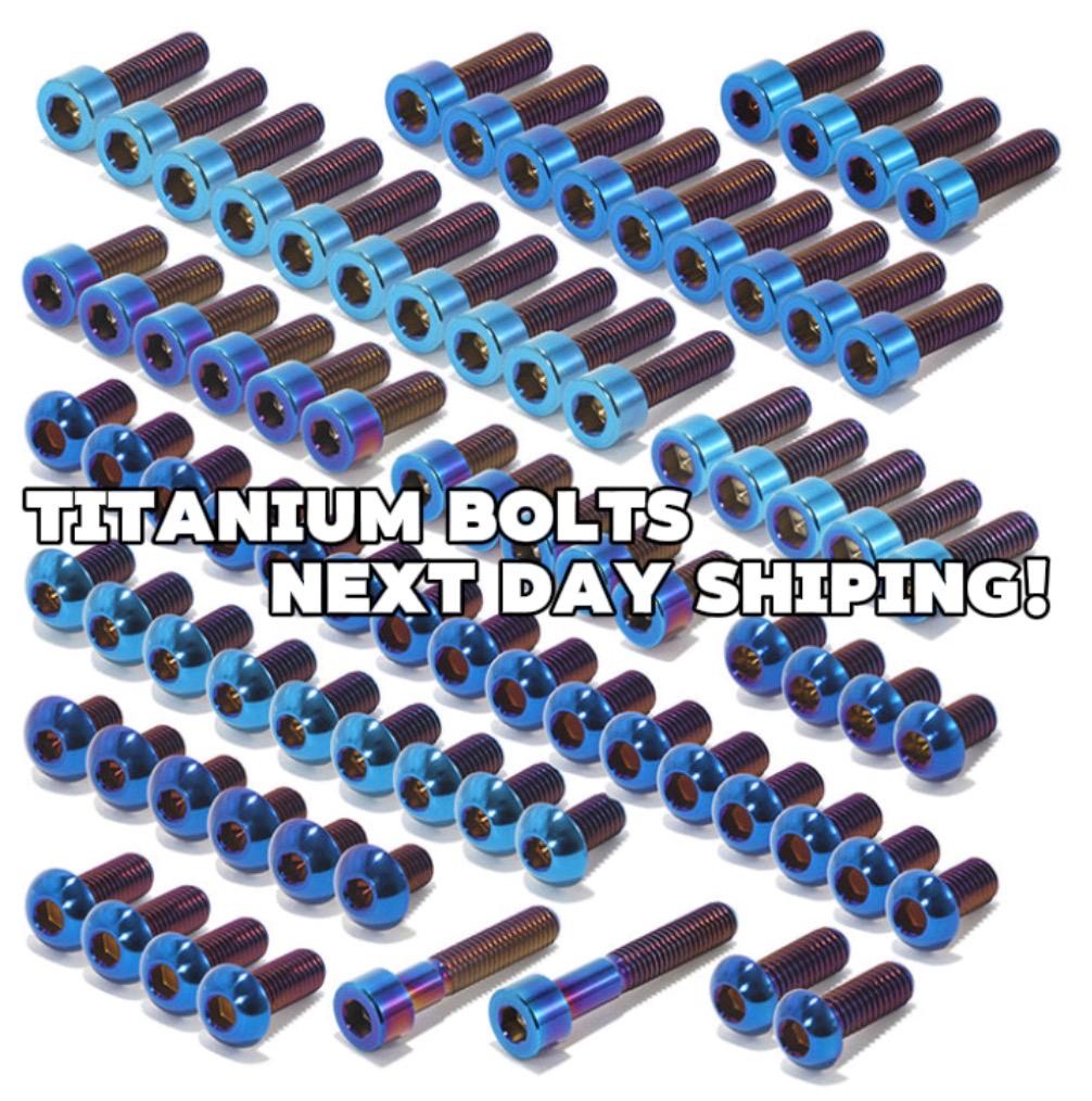 TITANIUM BOLTS NEXT DAY SHIPING!