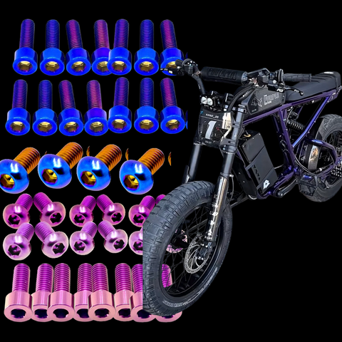 V2 Super 73 Titanium Bolt Kit (Ships Next Business Day)