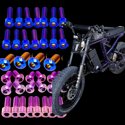 V2 Super 73 Titanium Bolt Kit (Ships Next Business Day)