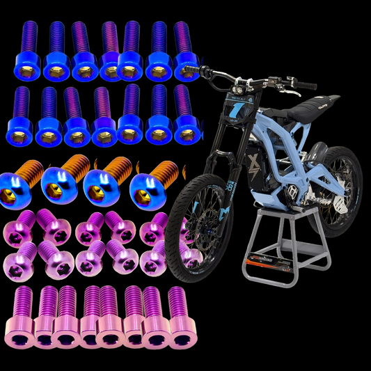 Surron LBX Titanium Bolt Kit (Ships Next Business Day)