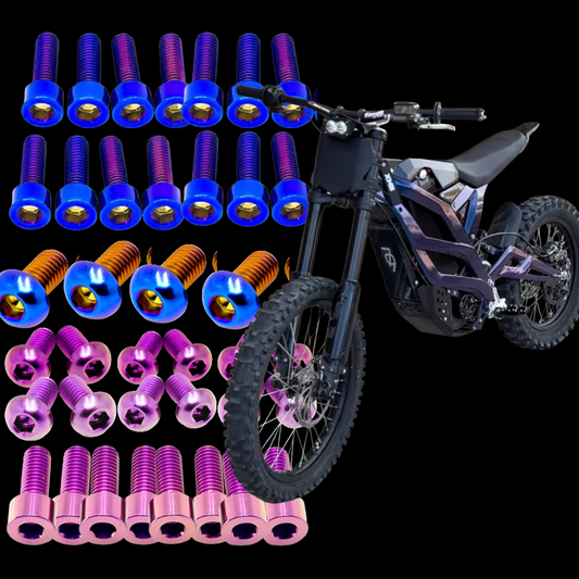 Falcon Bike Titanium Bolt Kit (Ships Next Business Day)