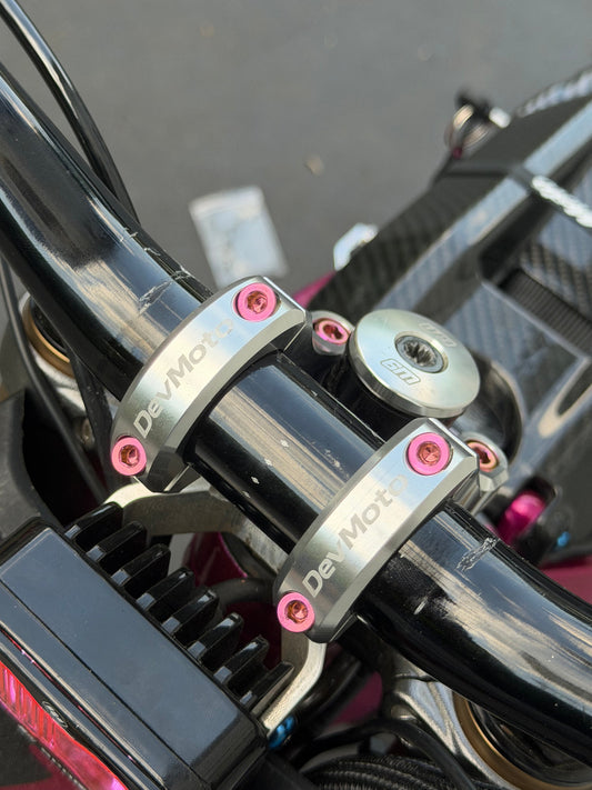 Deity & DevMoto Direct Mount Titanium Bolts (set of 4) (Ships Next Business Day)