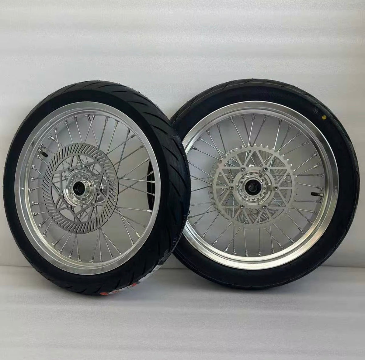 Surron Ultra Bee Supermotos Wheel Set (Ships Next Business Day)