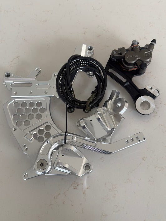 Full Chrome Surron Ultra Bee Foot Brake Kit