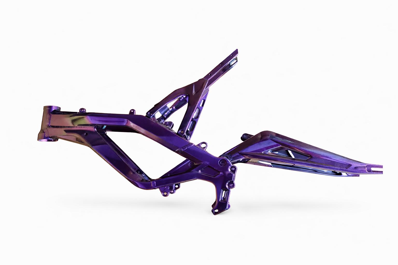 Chameleon Purple Powder Coated Frame – LbxRide