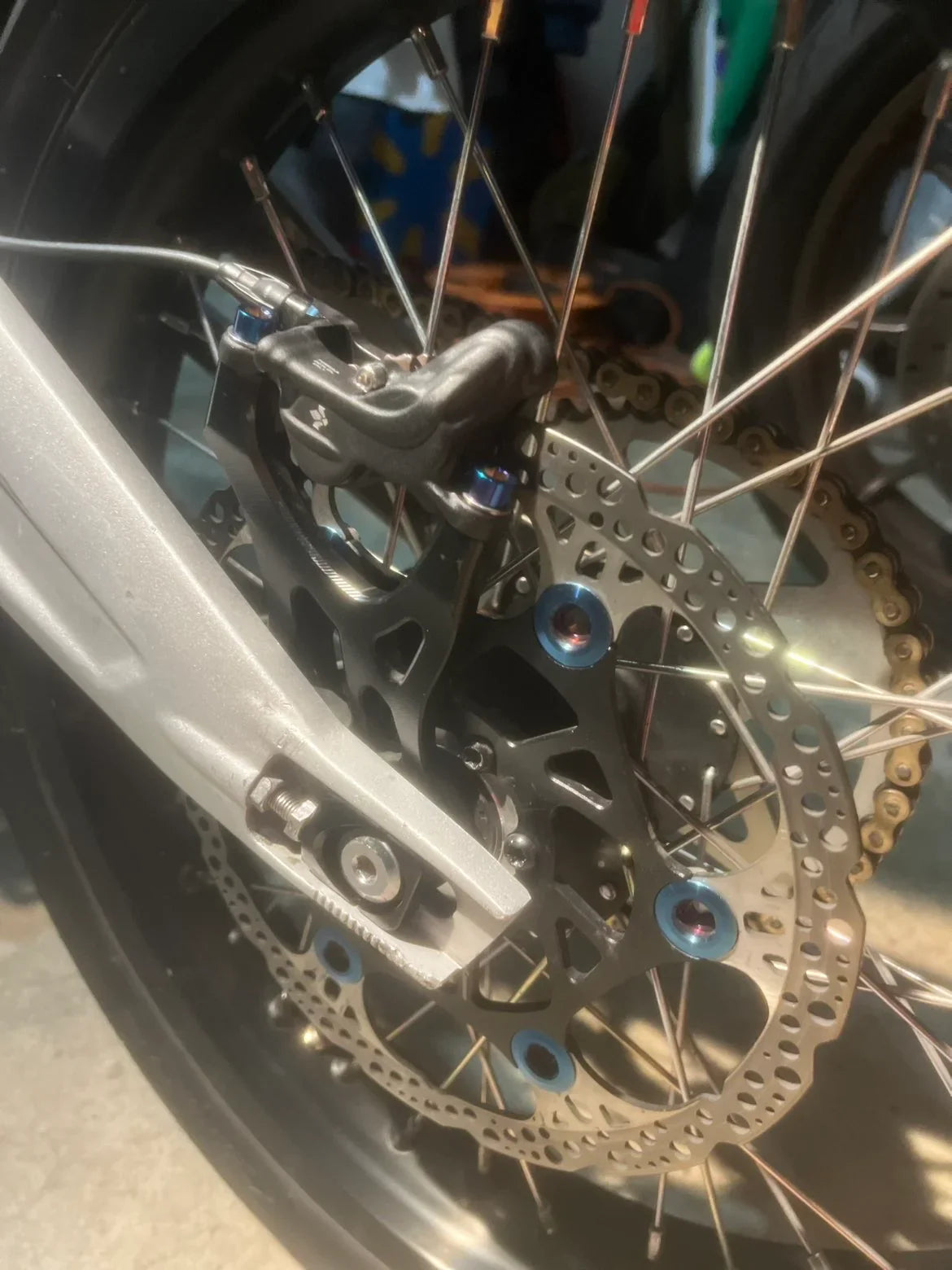 Caliper Mount Titanium Bolts (Ships Next Business Day)