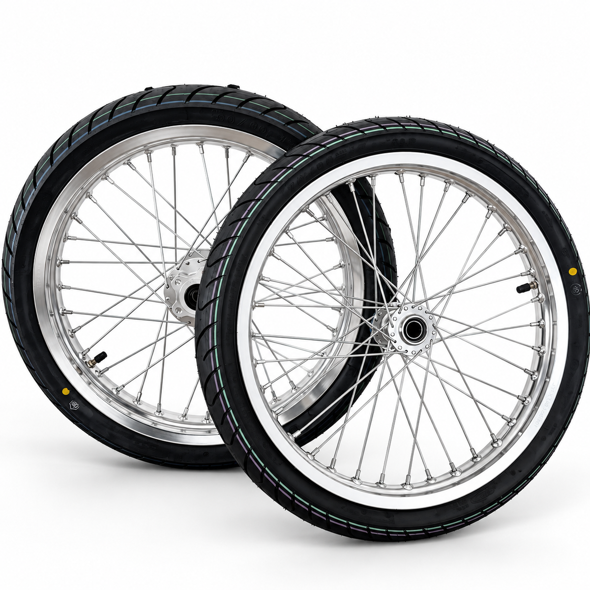 17" CST Chrome LBX/ERide Supermoto Kit